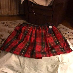 Ralph Lauren tartan plaid skirt